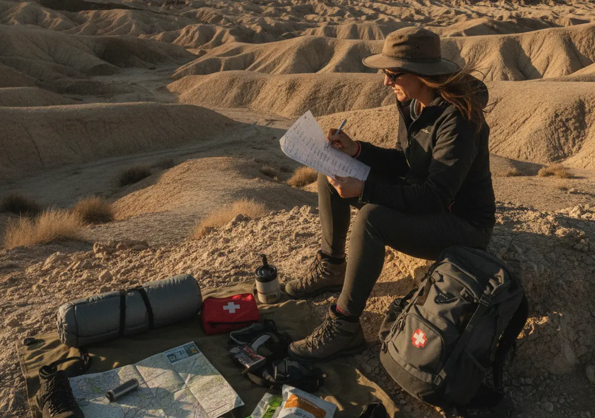 Checklist pour un trek dans la Vallée de la Mort